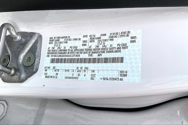 2016 Ford Escape SE