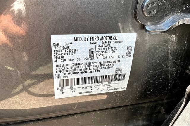 2025 Ford Explorer ST-Line