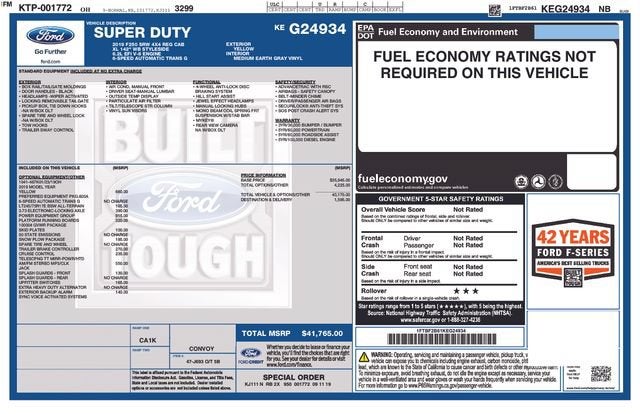 2019 Ford Super Duty F-250 SRW XL