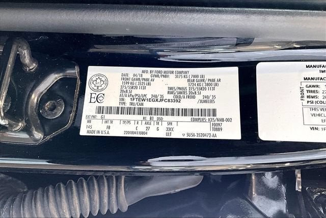 2018 Ford F-150 XLT