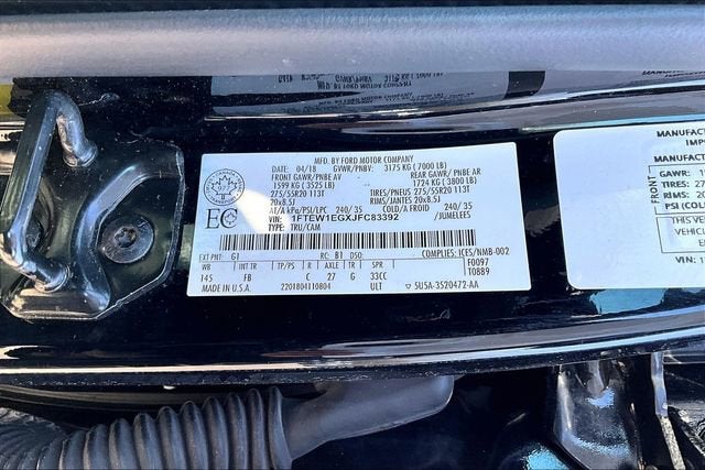 2018 Ford F-150 XLT