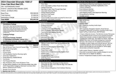 2024 Chevrolet Silverado 1500 LT (2FL)