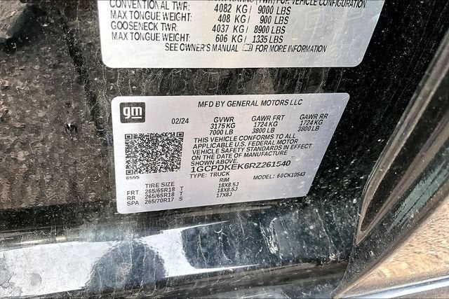 2024 Chevrolet Silverado 1500 LT (2FL)