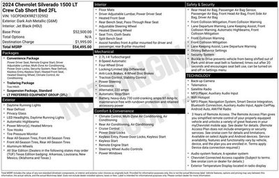 2024 Chevrolet Silverado 1500 LT (2FL)