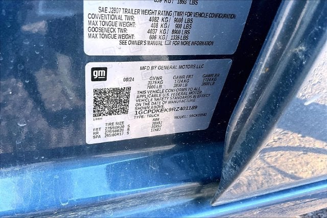 2024 Chevrolet Silverado 1500 LT (2FL)