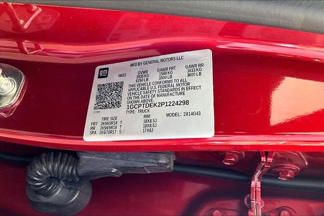 2023 Chevrolet Colorado Z71
