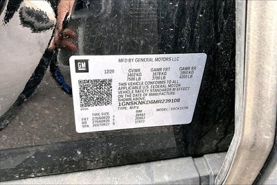 2021 Chevrolet Tahoe LT