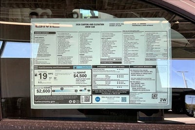 2026 GMC Canyon Elevation