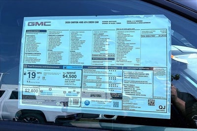2026 GMC Canyon AT4