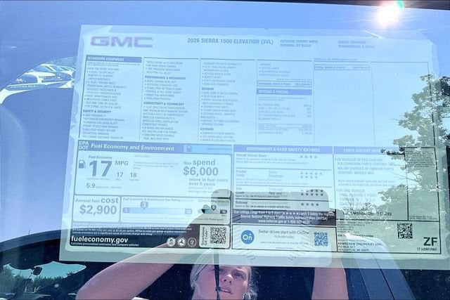 2026 GMC Sierra 1500 Elevation