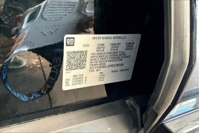 2023 Cadillac Escalade Sport Platinum