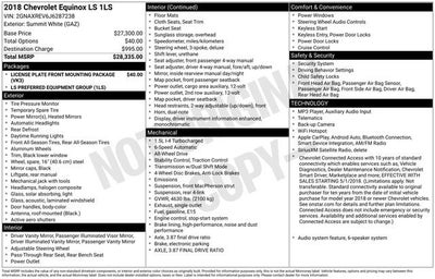 2018 Chevrolet Equinox LS