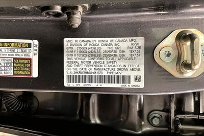 2020 Honda CR-V AWD EX-L