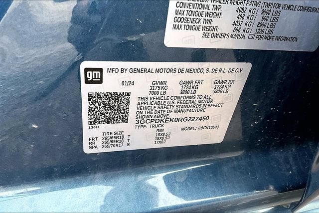 2024 Chevrolet Silverado 1500 LT (2FL)