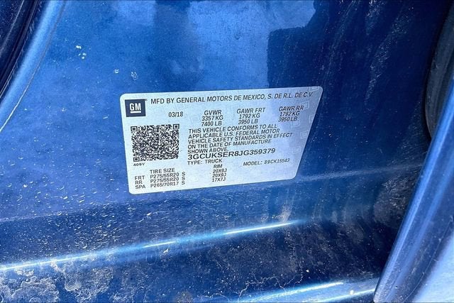 2018 Chevrolet Silverado 1500 LTZ