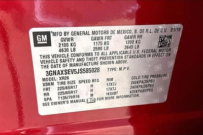 2018 Chevrolet Equinox LT