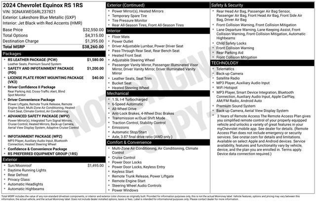 2024 Chevrolet Equinox RS