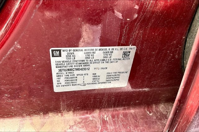 2017 GMC Sierra 1500 SLE