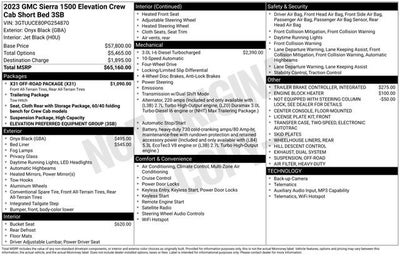 2023 GMC Sierra 1500 Elevation
