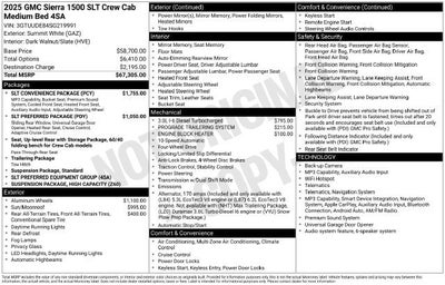 2025 GMC Sierra 1500 SLT