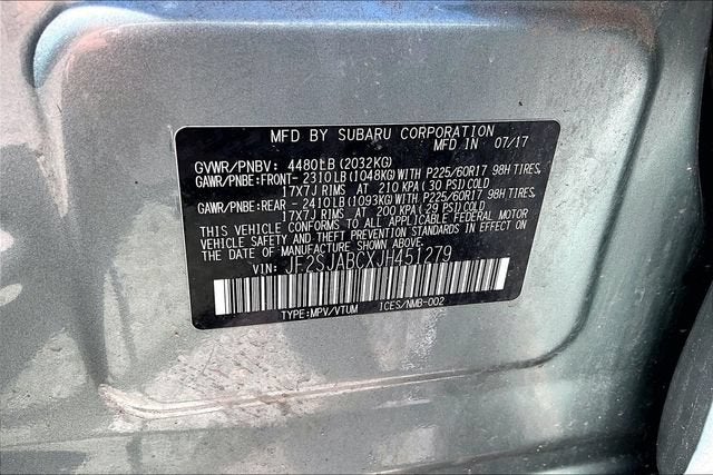 2018 Subaru Forester 2.5i