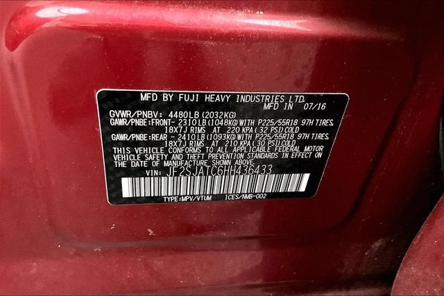 2017 Subaru Forester 2.5i Touring