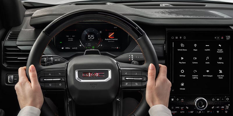 2026 GMC Acadia digital cockpit