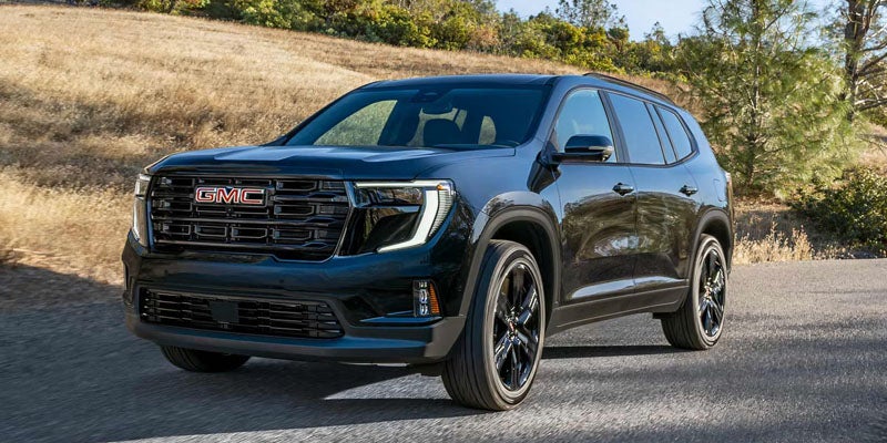 2026 GMC Acadia trim options.