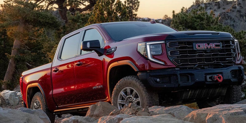 2026 GMC Sierra 1500 AT4 Off-Road truck with rugged styling and off-road design in Houghton, MI