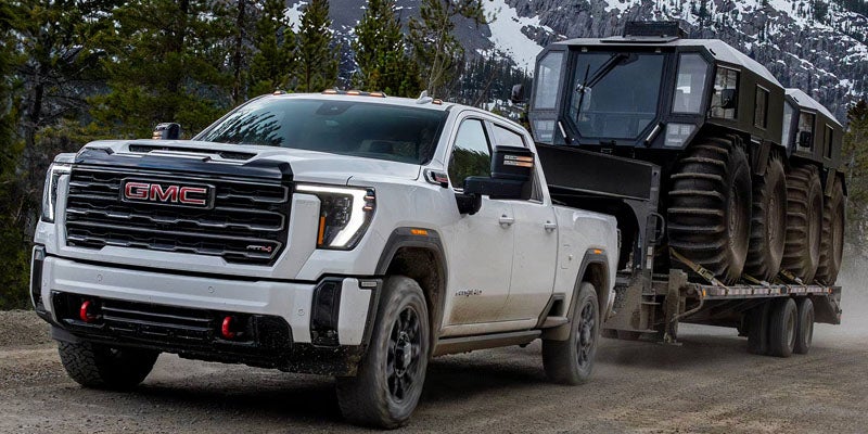 2026 GMC Sierra 2500 heavy-duty truck with Gooseneck towing capability in Houghton, MI