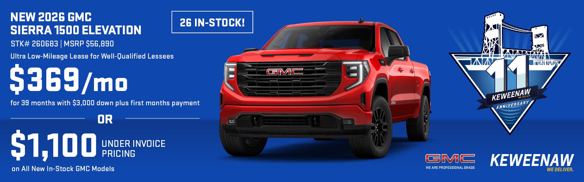 New 2026 GMC Sierra 1500 Elevation
