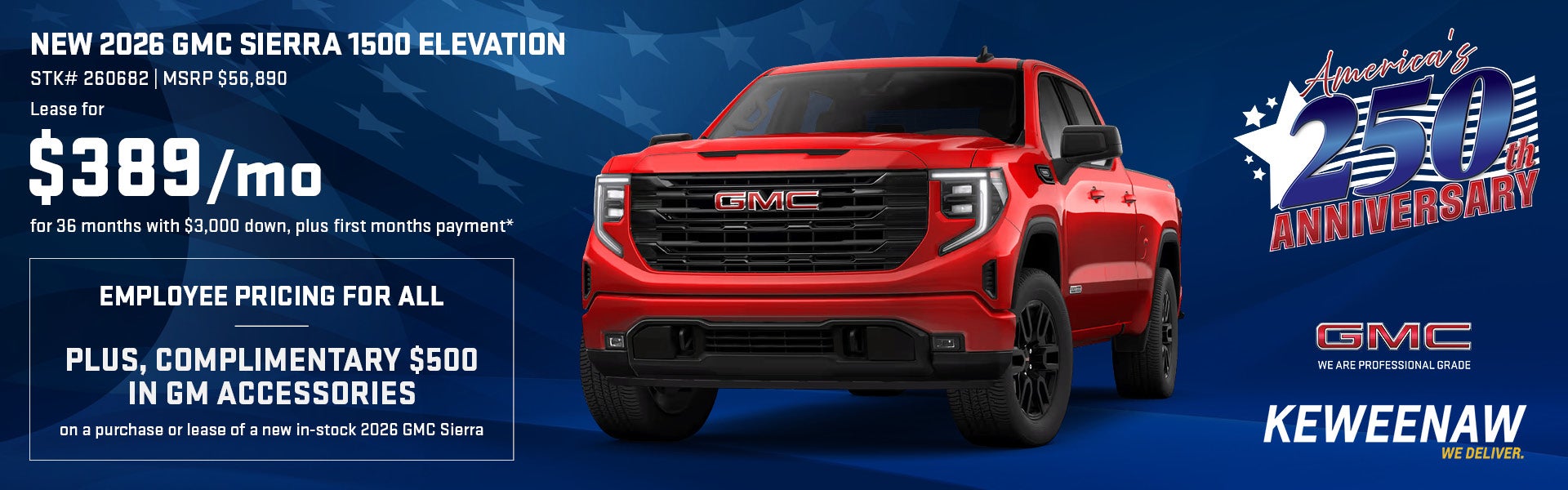 New 2026 GMC Sierra 1500 Elevation