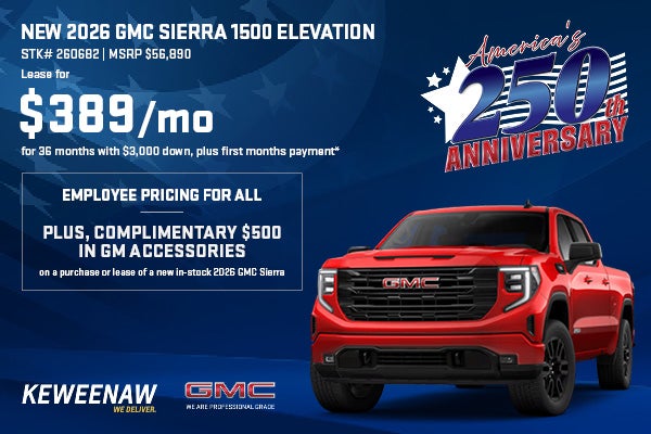 New 2026 GMC Sierra 1500 Elevation