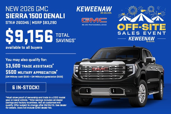 New 2026 GMC Sierra 1500 Denali 