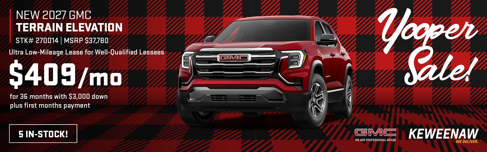 New 2027 GMC Terrain Elevation